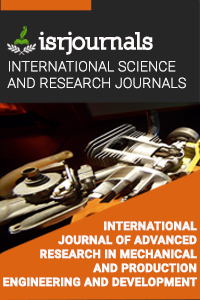 International Journal of Advanced Research in Mechanical and Production Engineering and Development